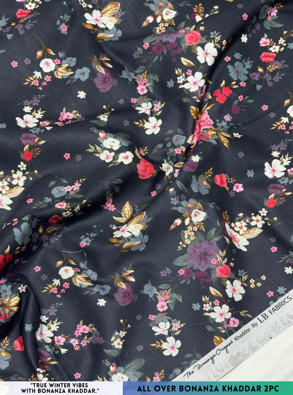 Printed Bonanza Khaddar 2-Piece Unsticthed
