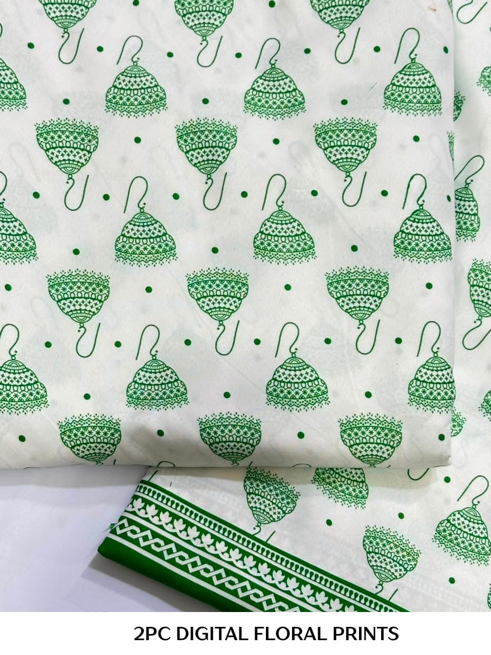 2PC Digital Floral Print