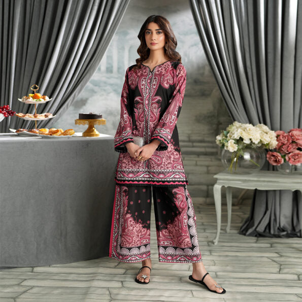 Gul Ahmed YOLO Digital Printed Co-Ords Set (Shirt & Trouser)