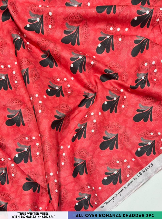 Printed Bonanza Khaddar 2-Piece Unsticthed