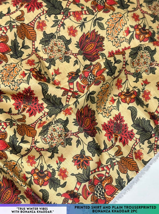 Bonanza Khaddar 2-Piece Unstitched