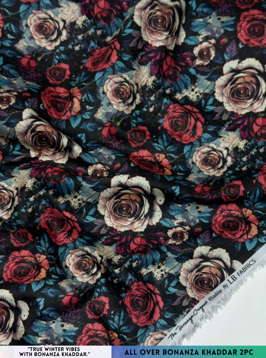 Printed Bonanza Khaddar 2-Piece Unsticthed